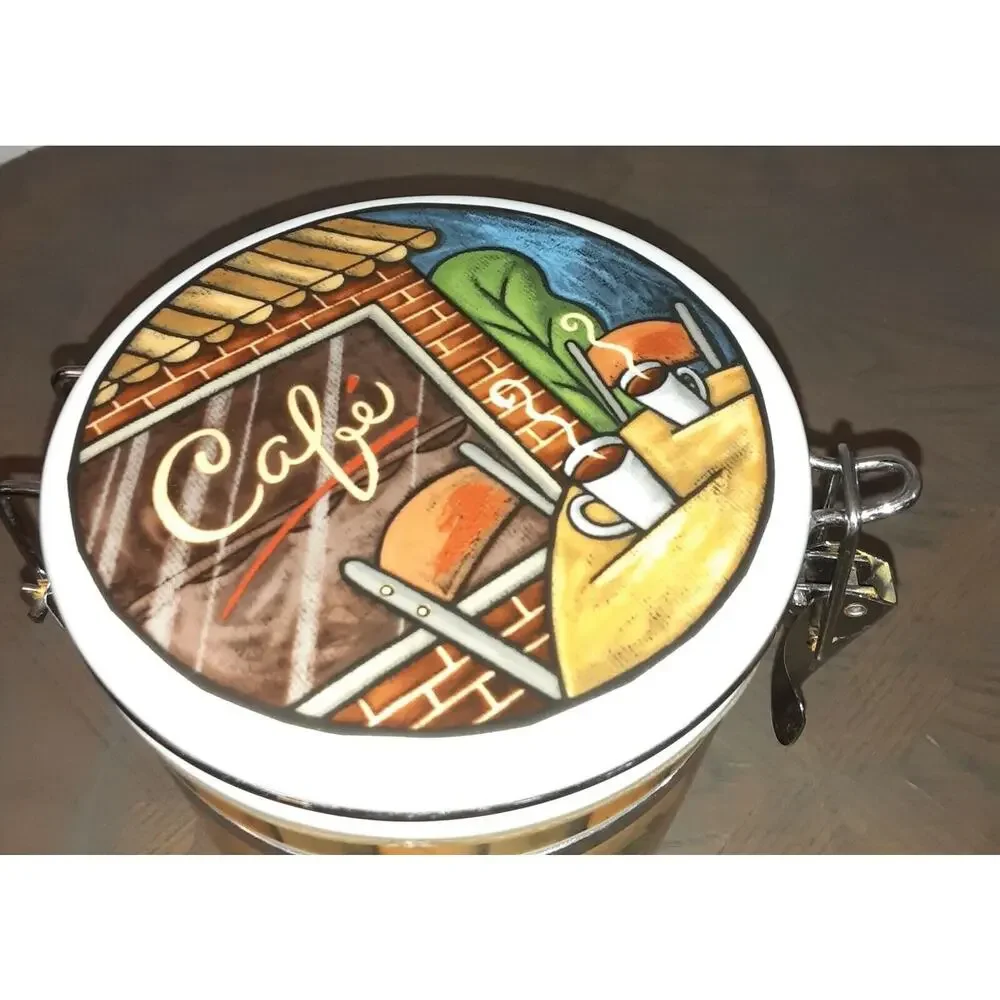 MSC Joie De Vivre Cafe Canister Art Deco Inspired